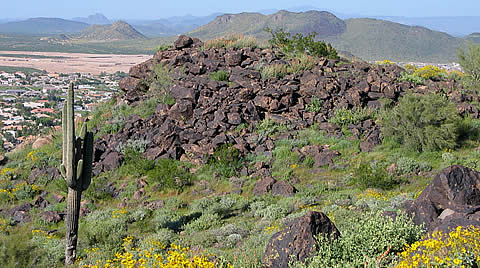 Thunderbird Mountain AZ desert