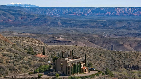 Historic Building is Jerome AZ